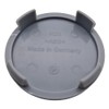 1 x Alutec Hub Cap 60 mm Silver (N23) Logo