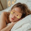 2Pack Cute Bear Sleeping Mask Soft Plush Eye Cover Eyeshade