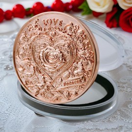 ZSALSTING Love Coin - Commemorative Rose Golden Challenge Coin - Romantic Love Gifts for Wife, Husband or Anyone, Ideal for Collectors and Special Occasions