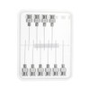 Aguja Luer Lock desechable 32Ga 4 mm, paquete de 100