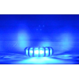 ECO Safety Lights RPF16LM Blue Rechargeable Portable 16 LED Power Flare Power-Markers Magnetic (Blue)