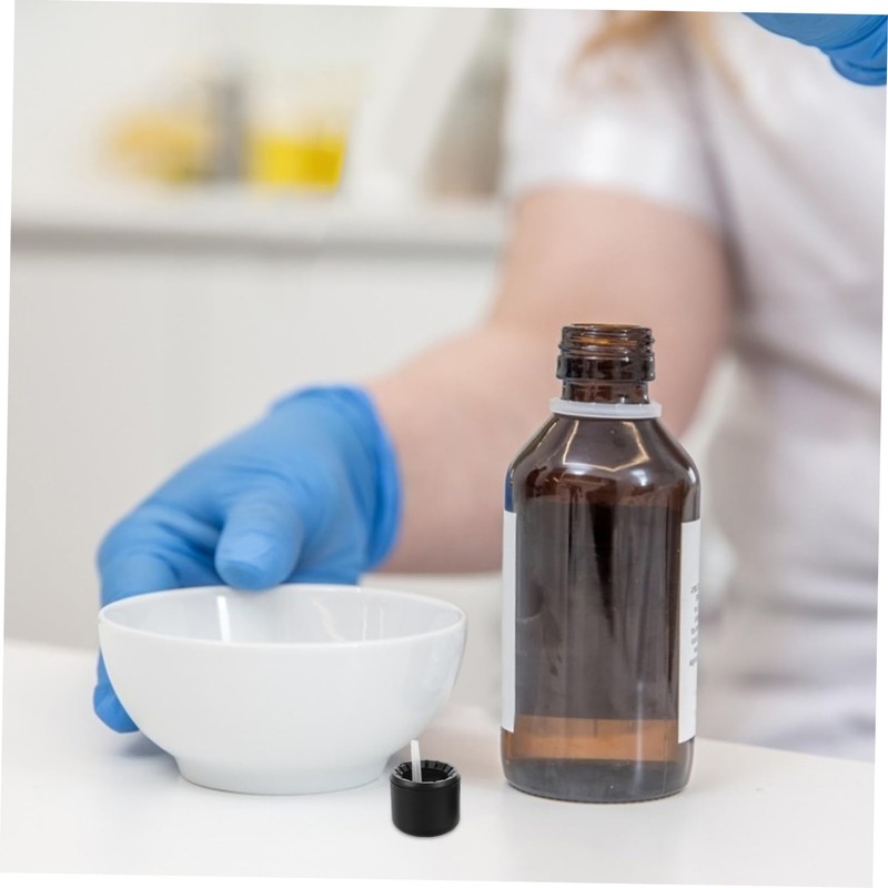 Baluue 20pcs Airtight Sealing Dropper Caps for Essential Oil Bottles