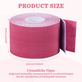 Face Lifting Tape, Multifunctional Face Tape, 5 m x 5 cm / 1.97 inches, Lifting Tapes Face with Anti-Wrinkle Plaster Technology for Forehead Wrinkles, Smoothing Face Tape Against Wrinkles with