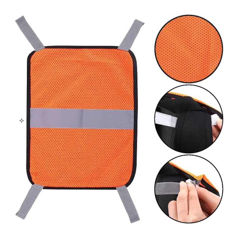 GYWHOOFT Orange Backpack Cover,9 x 20 High Visibility Hunting Mesh