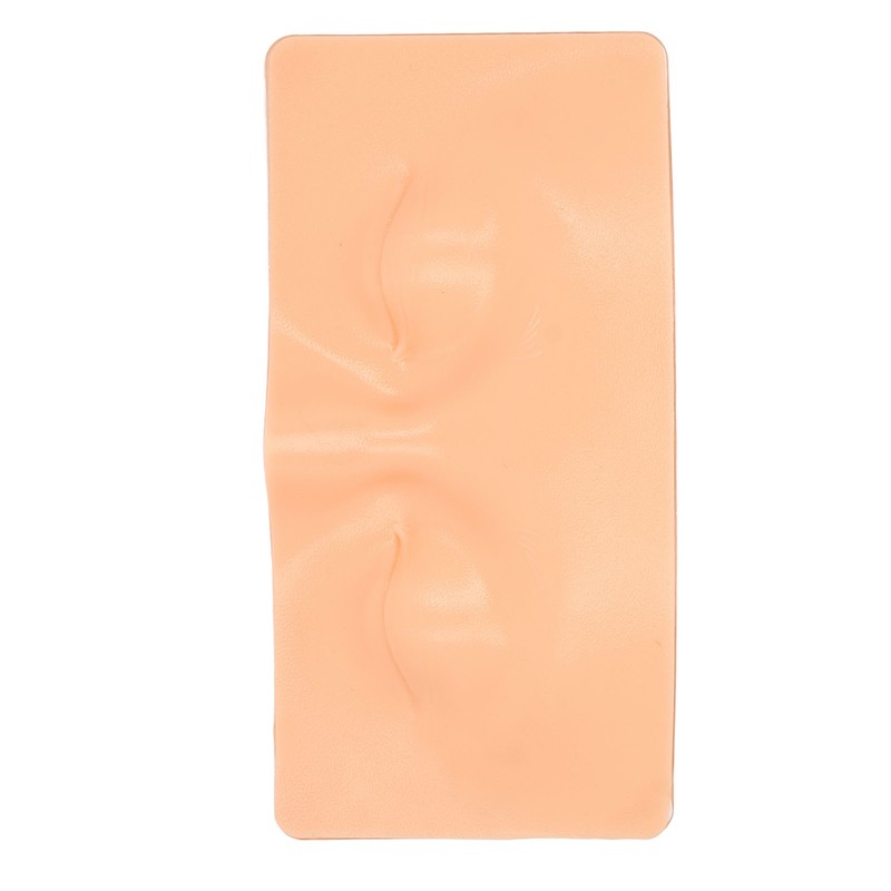 Silicone Practice Board Silicone PVC Easy Cleaning 3D Eye Makeup