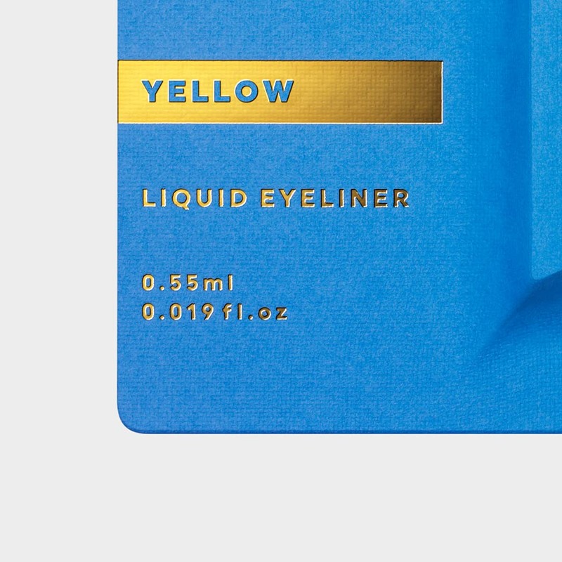 UZU BY FLOWFUSHI Eye Opening Liner [Yellow] Liquid Eyeliner Hot