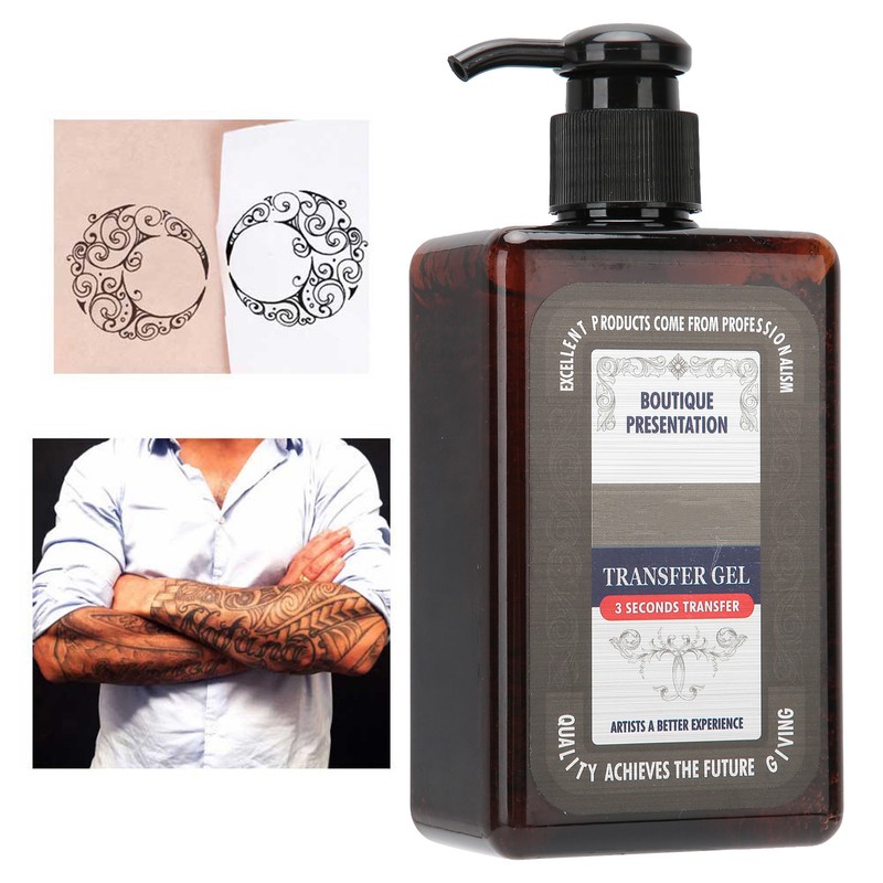 Professional Tattoo Transfer Gel Pattern Transfer Tattoo Stencil Application Solution