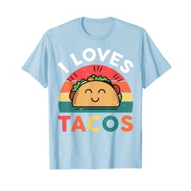 Cinco De Mayo I Loves Taco Shirt Mexican Kids Boy Toddler T-Shirt
