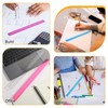 Ymapinc Pack of 8 30 cm Ruler, 8 Colours, Plastic