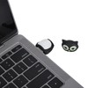 Cartoon U Disk Black Owl Appearance High Speed Bulk Storage
