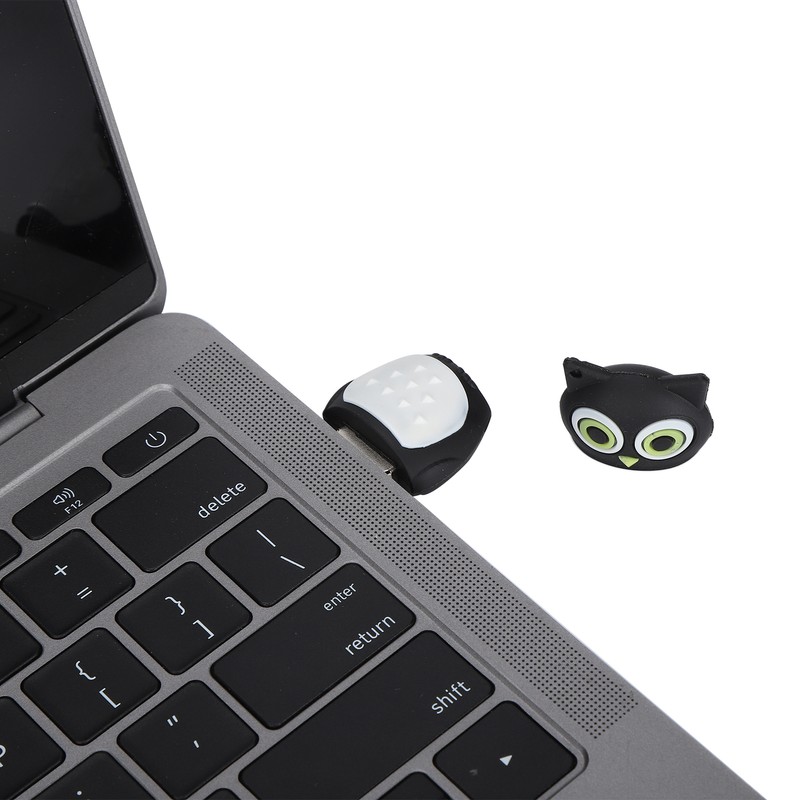 Cartoon U Disk Black Owl Appearance High Speed Bulk Storage