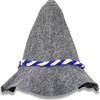Dopey Cord Traditional Bavarian Felt Hat Oktoberfest Costume Bavarian Blue
