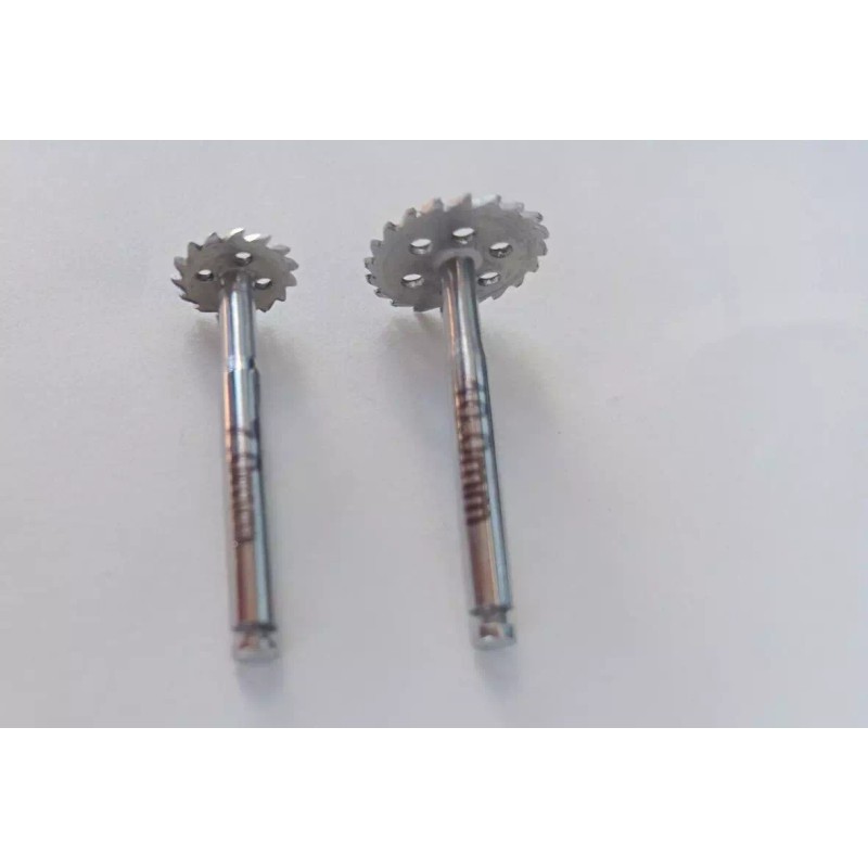 NOMI BROTHERS 2pcs Set of Dental Saw Disk Cutting tool