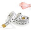2pcs Tailor Ruler Double Scale Body Measuring Tape Sewing Ruler