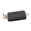 3 in 1 SD/TF Card/USB Disk Reader, USB C USB