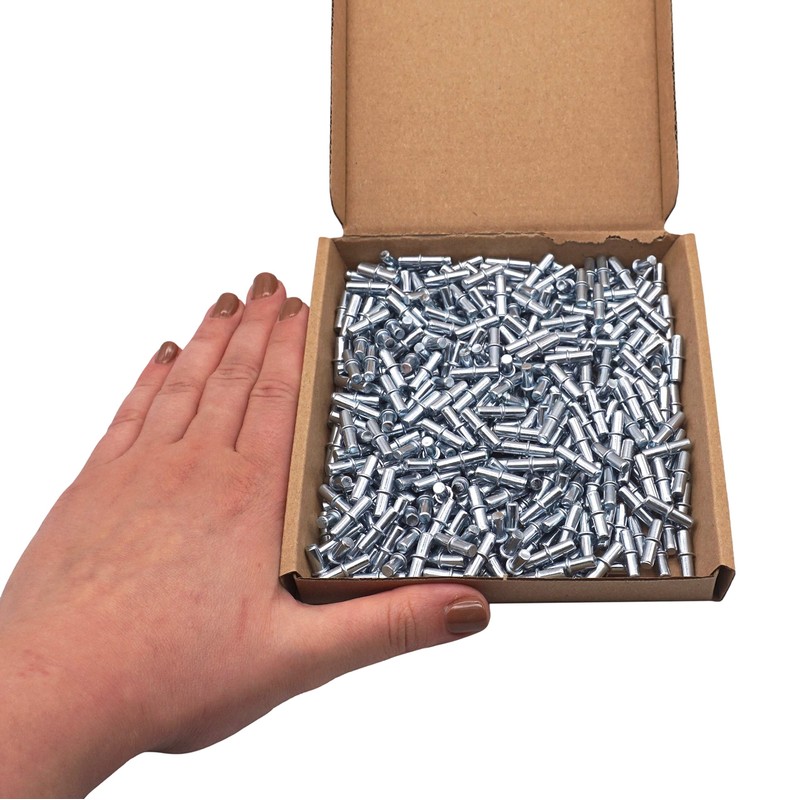 SKIR'CO (Pack of 400) Shelf Pins 4 x 16 mm