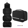 homchen Hanging Travel Toiletry Bag, Waterproof Folding Portable Cosmetic Bag,