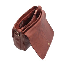 VISCONTI Leather Handbag Style 03190 Black