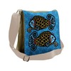 Lunarable Zodiac Pisces Messenger Bag, Double Fish Scales, Unisex Cross-body