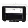 tomzz Audio 2454-037 Radio Fascia Compatible with Suzuki Jimny 2