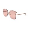 JIMMY CHOO Square Leti Sunglasses FIB2S Nude/Gold 62mm