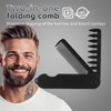 2Pcs Texture Comb – Volume Texturizing Comb for Men and
