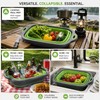 Collapsible Cutting Board & Dish Basin for Camping – Foldable