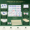 Portable Mahjong Game Set for Family Gatherings – 144-Piece Travel