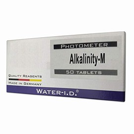Water-i.d. GmbH TbsPTA50 Water ID 50 Alkalinity Photometer Tablets