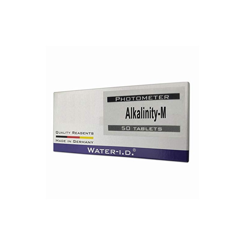 Water-i.d. GmbH TbsPTA50 Water ID 50 Alkalinity Photometer Tablets