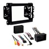 Metra 95-6518B Double DIN Stereo Installation Dash Kit for 2013