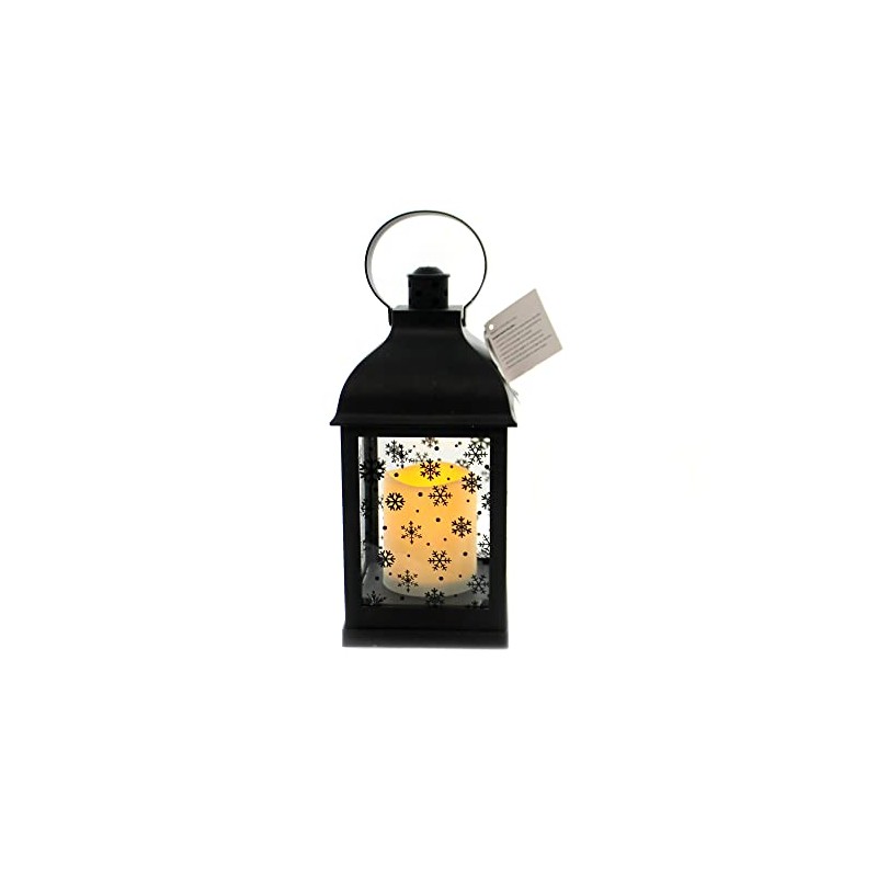 Enesco Xmas Basics Snowflake Lantern