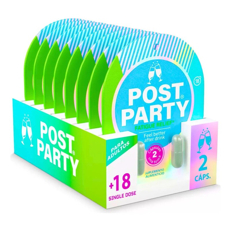 Pastillas Cpsulas Anti Cruda Resaca Post Party Blinlab Sin Sabor