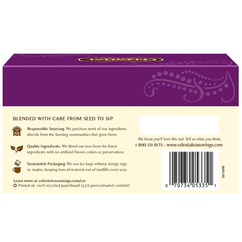 Celestial Seasonings Wild Berry Zinger Tea Bags, 20 ct, 2