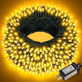 RUBOQE Luces Navideñas, 22M 200 LED Luces LED Exterior, Serie de Luz de Navidad Decoración, 8 Modos de Luces Centelleantes, Adecuado para Exterior, Fiestas, Jardín, Hogar