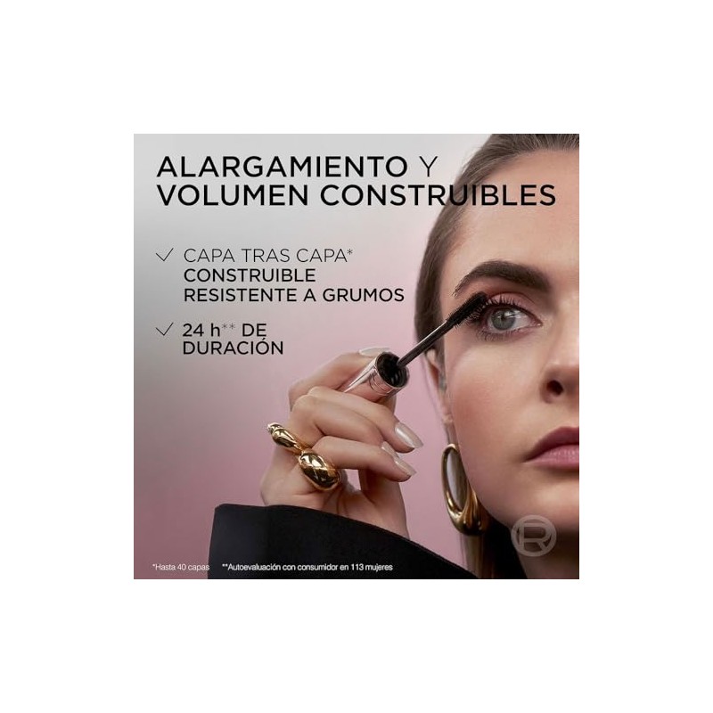L'Oreal Paris, Paradise Big Deal Máscara De Pestañas Voluminizadora Lavable,