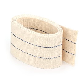 NKlaus 1 Metre Flat Wick Woven 64 mm 100% Natural Cotton Wick for Oil Lamp with Purified Petroleum 1289