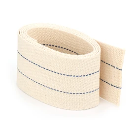 NKlaus 1 Metre Flat Wick Woven 64 mm 100% Natural Cotton Wick for Oil Lamp with Purified Petroleum 1289