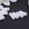 Gowxs 100 Pcs White Toy Noise Makers Insert Squeakers, Plastic