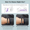 YAMI Bracelets for Men, Cuban Link Titanium Steel Bracelet Mens