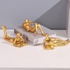 Thinker Sculpture Modern Abstract Thinker Statue Hallway Desk Living Room