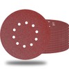 10 Pack 9-Inch 10 Hole 40 Grit Drywall Sandpaper -9"