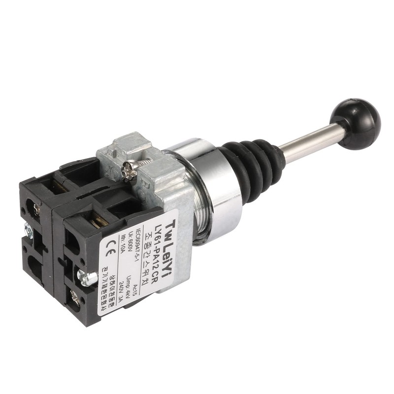 uxcell Joystick Switch Controllers 2 Position 2NO Latching Type AC