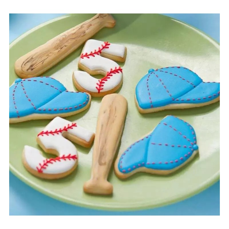 Unbranded Baseball Hat Cap 3'' Cookie Cutter Construction Hat Metal