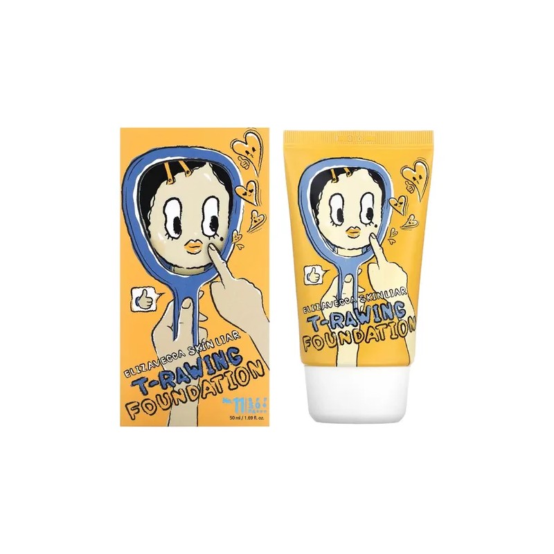 Elizavecca T-rawing Foundation No.11 Fps 50 Base Maquillaje