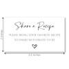 Bridal Recipe Request Cards - 48 Cards