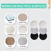 6Pcs 2'' Door Stoppers Wall Protector - Round Silicone Door