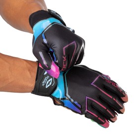 Shock Doctor Showtime Receiver Glove, Black Tie Dye Drip XXL