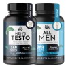 Set Suplementos Para Hombre Testo Y All Men 360 Cápsulas