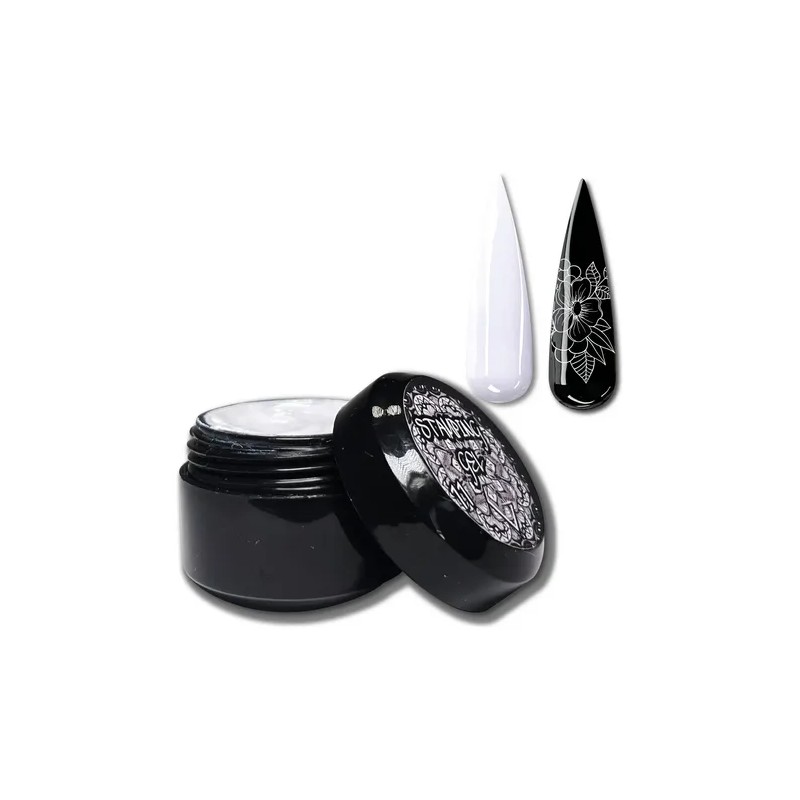 Stamping Gel 5 Gr. 2 Pzas. Color Black White